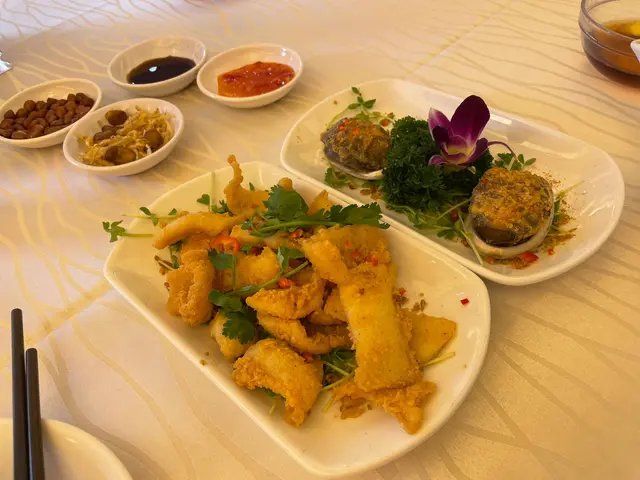 古法椒鹽鮑魚/香蒜椒鹽墨魚