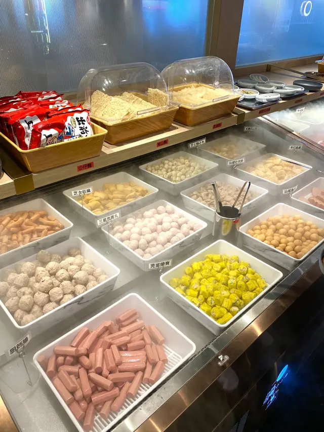 火鍋配料 自助區