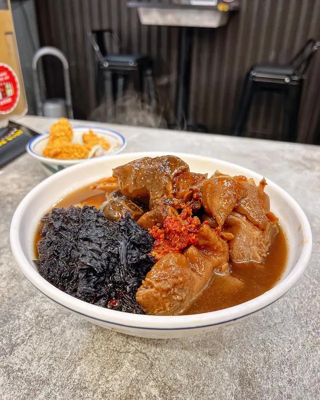 原骨湯底車仔麵