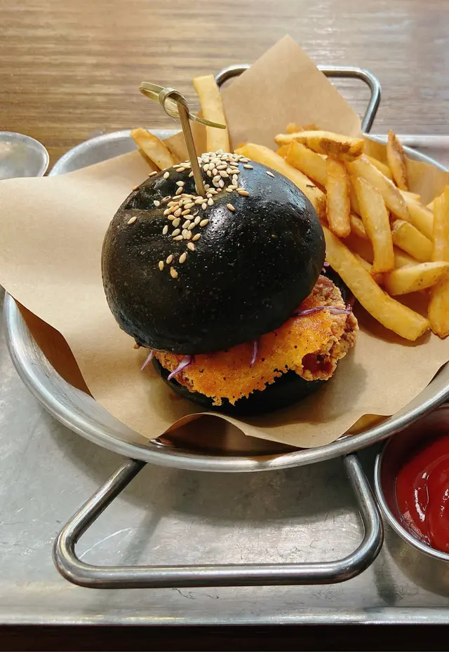 招牌脆雞漢堡餐