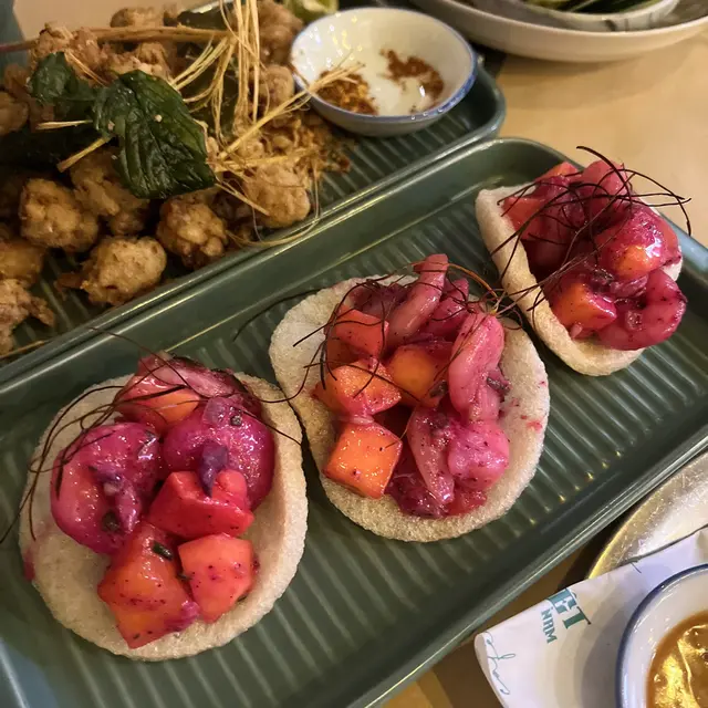 火龍芒芒蝦仁配脆蝦片