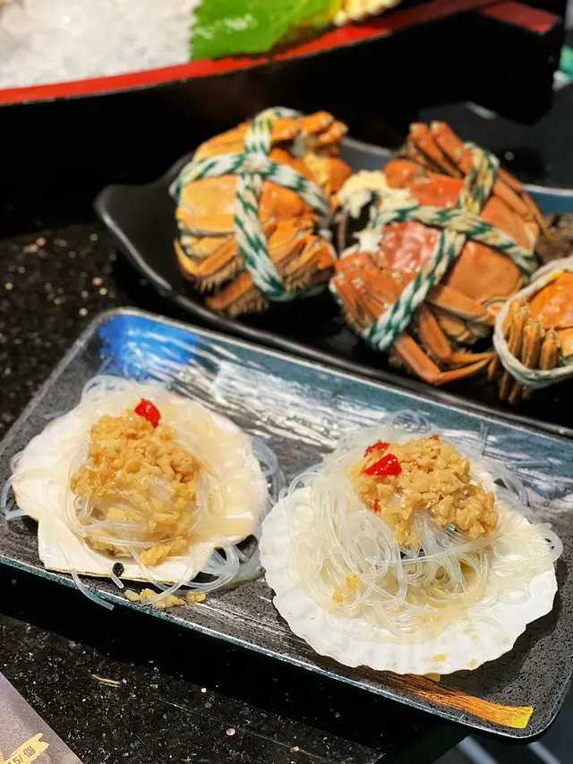 蒜蓉粉絲蒸扇貝