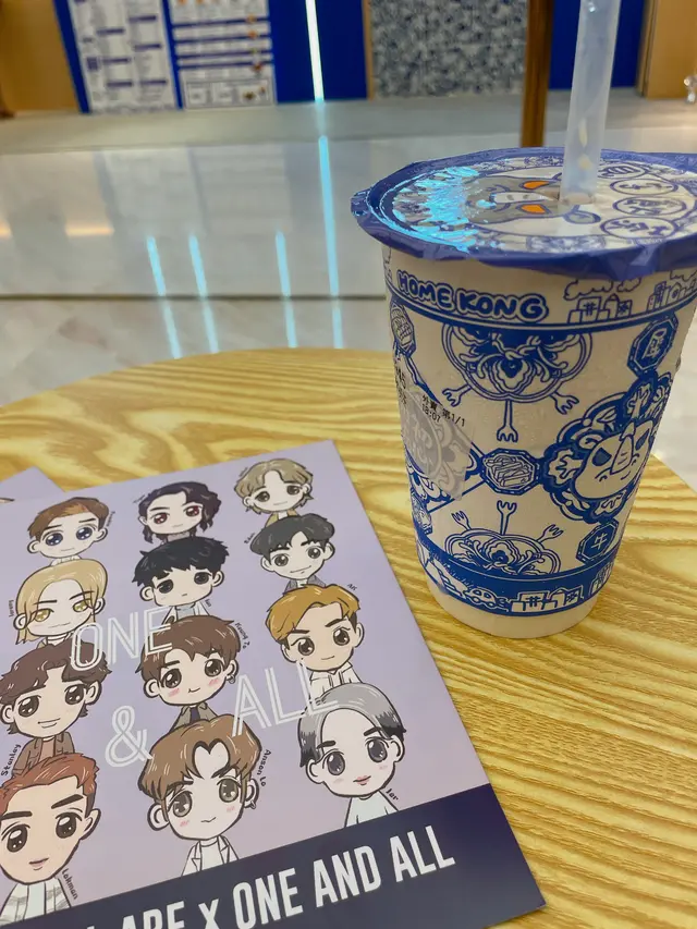 爆谷奶茶