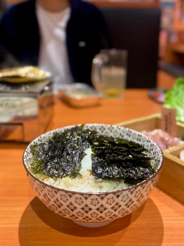和風溫泉玉子紫菜飯
