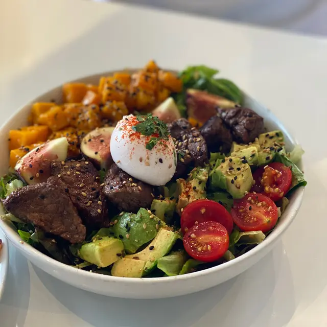 Beef  Cobb  bowl  