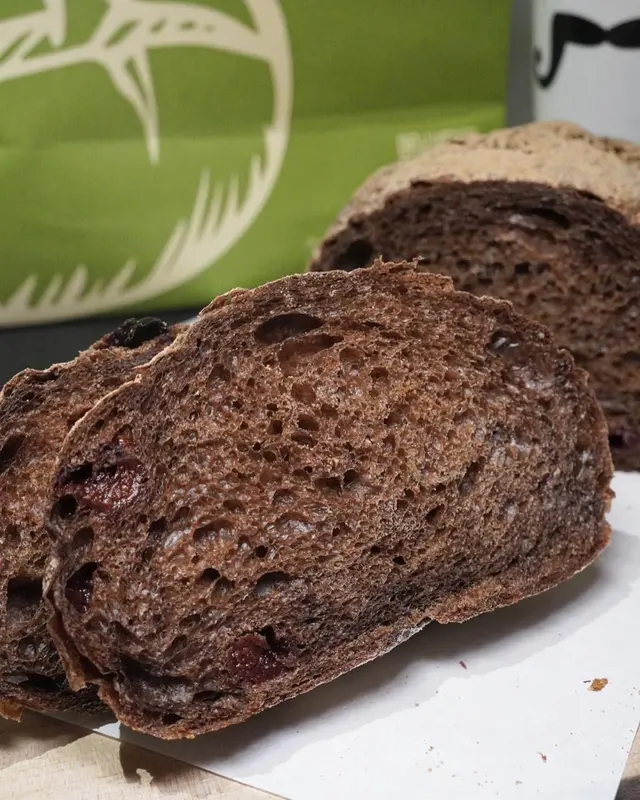Dark Melt Sour Dough Loaf w/ Sour Cherry 
