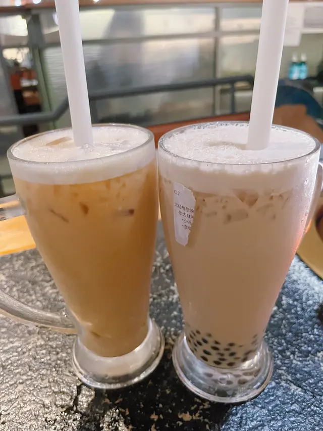 大紅袍珍珠奶茶