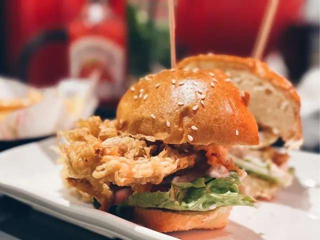 軟殼蟹漢堡