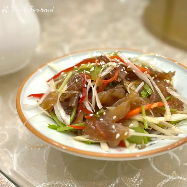 青島蔥油頂級海蜇頭