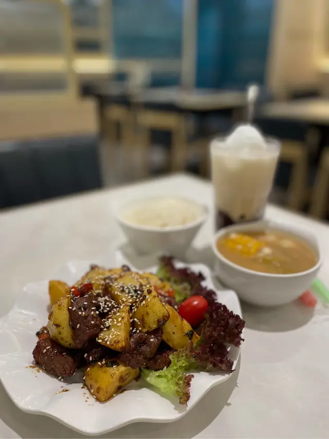 另加$15升級做套餐(白飯+餐湯+野飲)