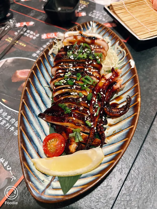 燒原隻日本魷魚