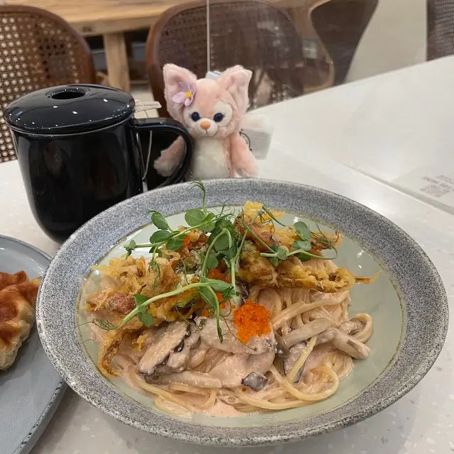 軟殼蟹明太子忌廉意粉