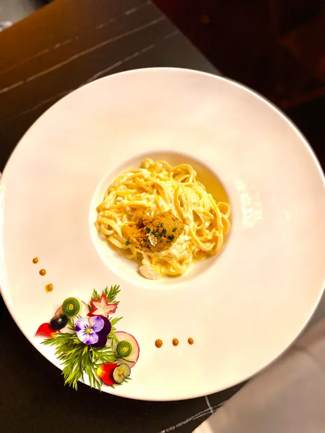 忌廉加拿大海膽扁意粉