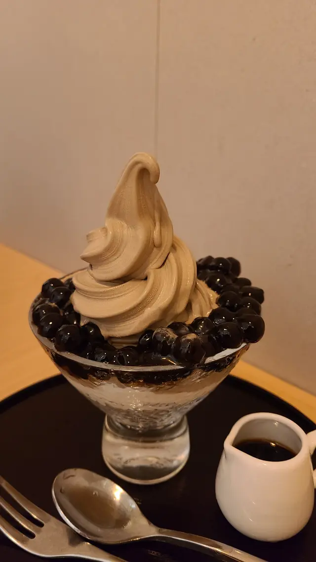 黑糖珍珠焙茶雪糕