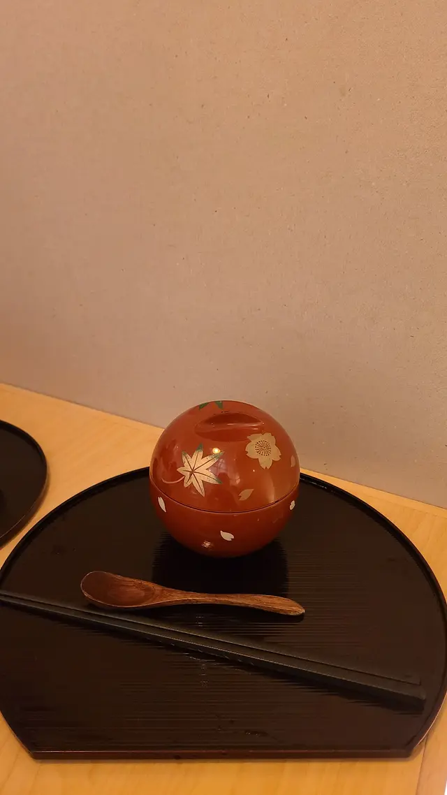 抹茶紅豆年糕甜湯