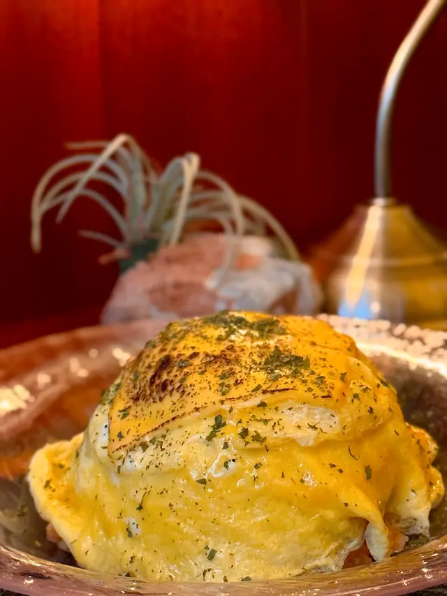 芝士旋風蛋包飯