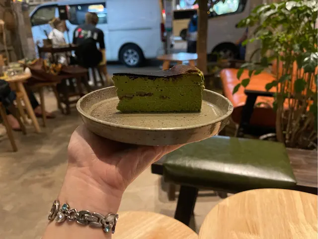 抹茶巴斯克芝士蛋糕