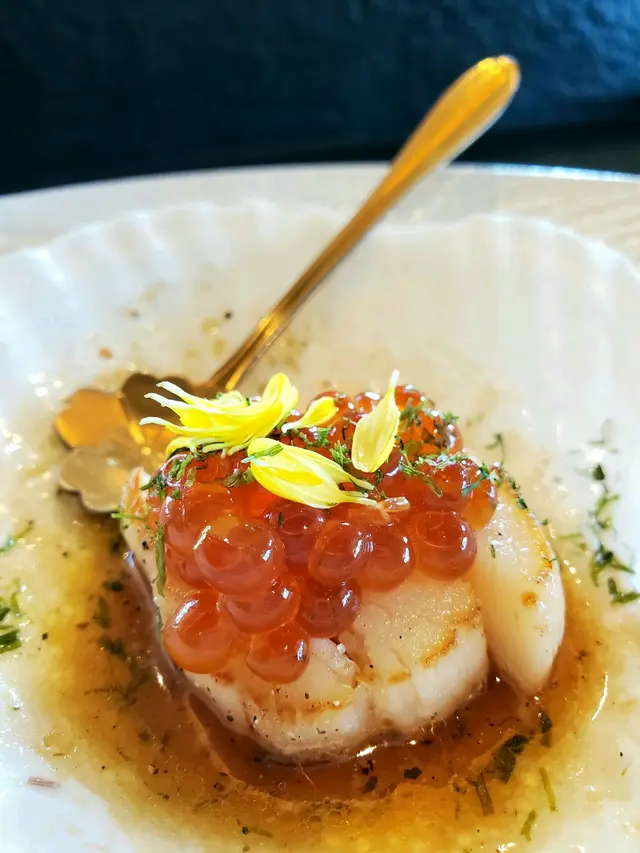 香草牛油帆立貝