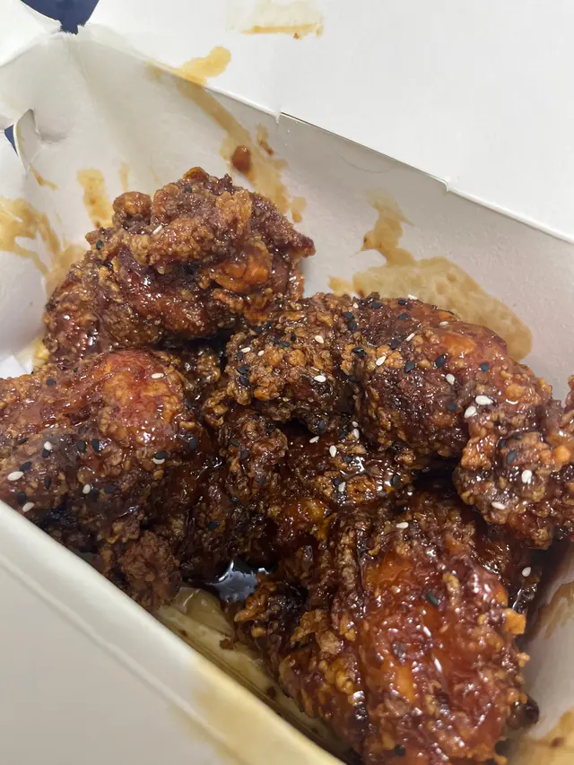 蒜香醬油炸雞