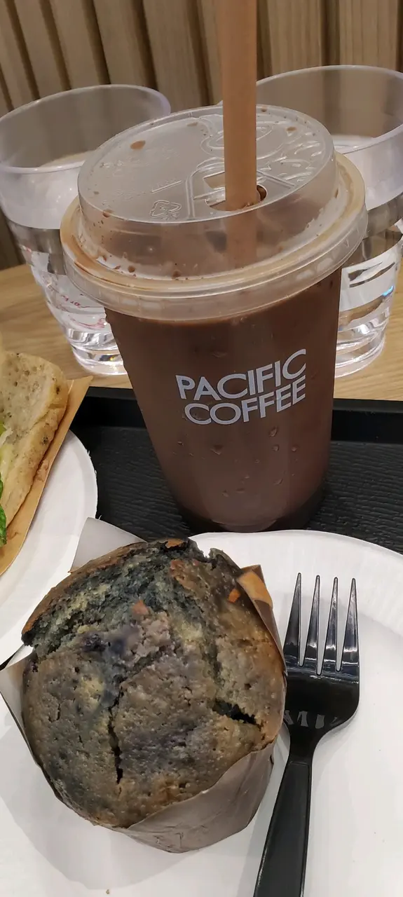 Iced Mocha ＆  Blueberry Muffin