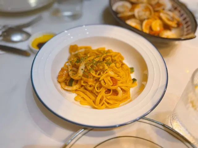 Seafood  Tagliatelle  
