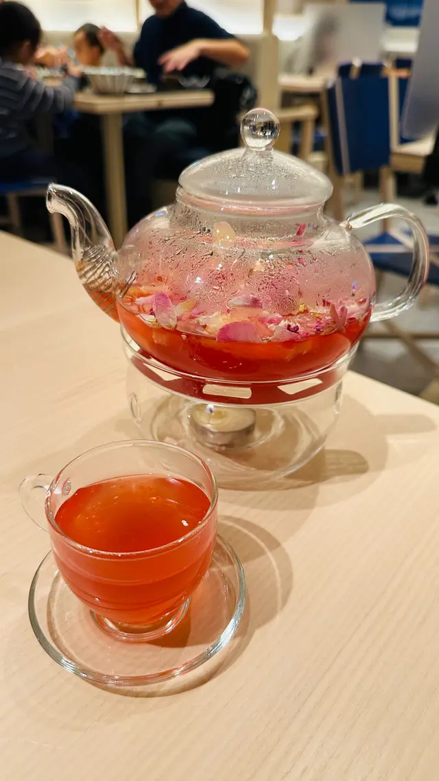 西柚玫瑰花果茶(熱) 