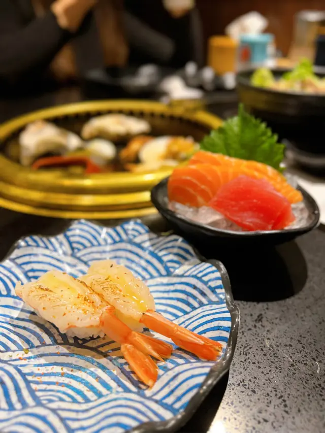 火炙七味赤蝦壽司