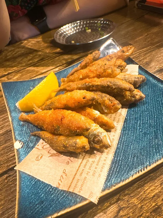唐揚豆池魚