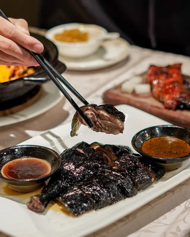 黑松露玻璃燒鵝