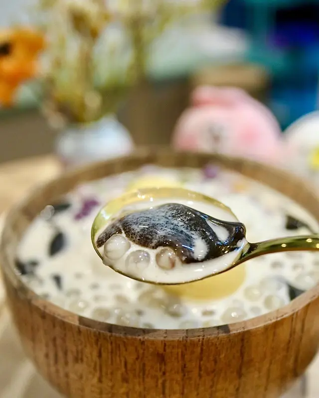 招牌杏汁波波爽冰木蓮凍