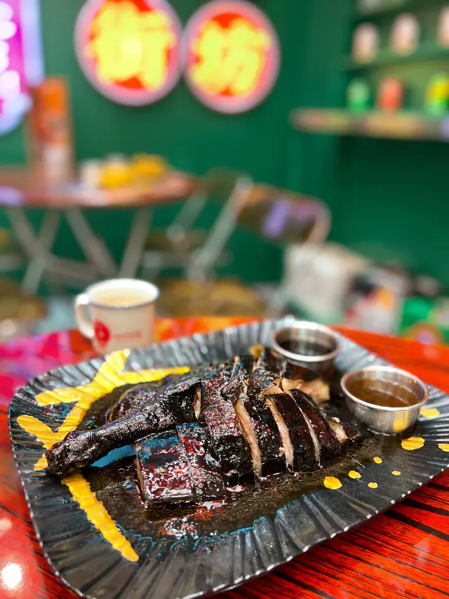 黑松露玻璃燒鵝