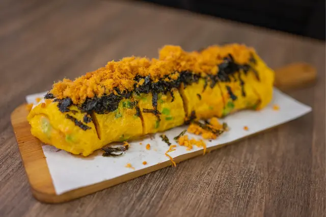紫菜肉鬆蛋卷