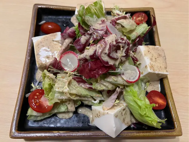 胡麻豆腐沙律