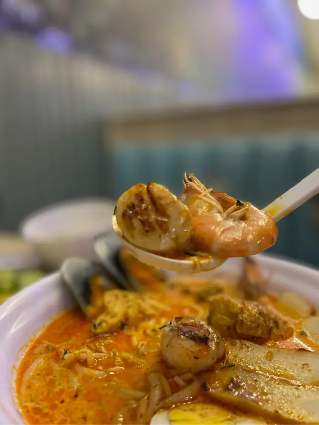 特級北海道帶子海鮮喇沙麵