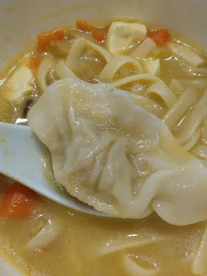 酸菜植物肉素餃