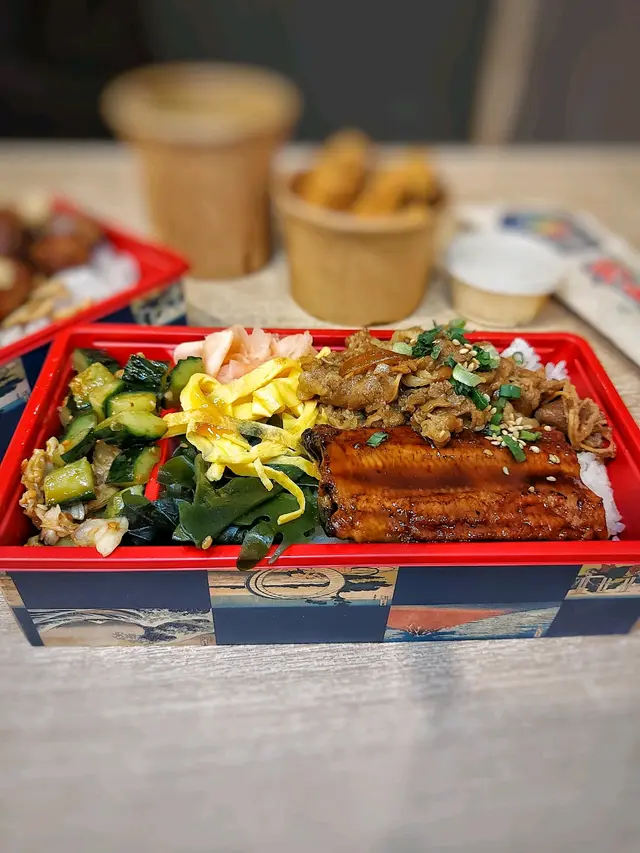 鰻魚牛肉丼