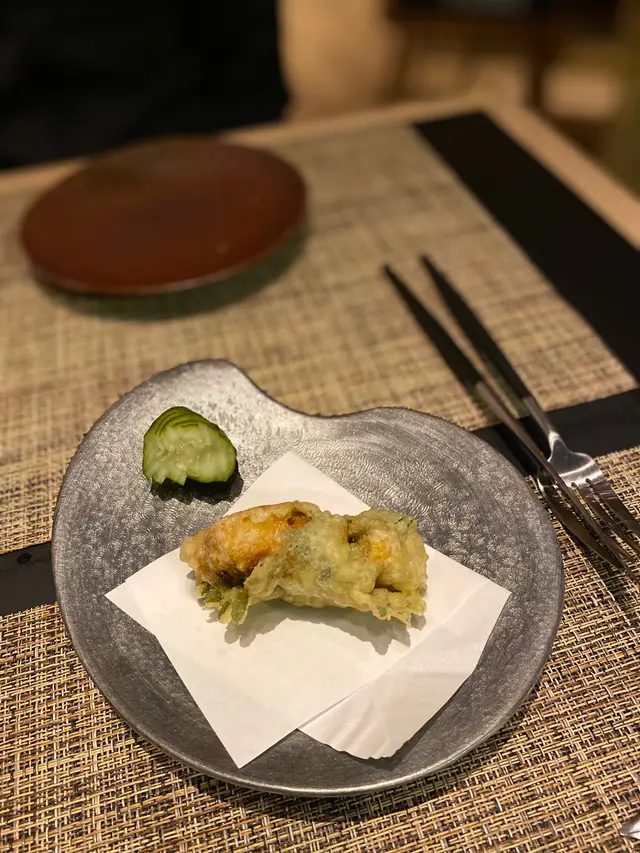 鵝肝海膽紫蘇卷