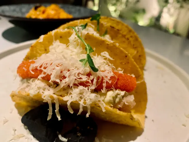 明太子康提芝士蟹肉墨西哥夾餅