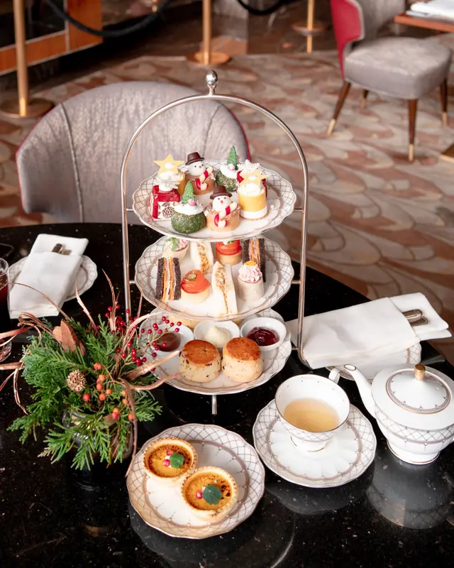 聖誕三層下午茶