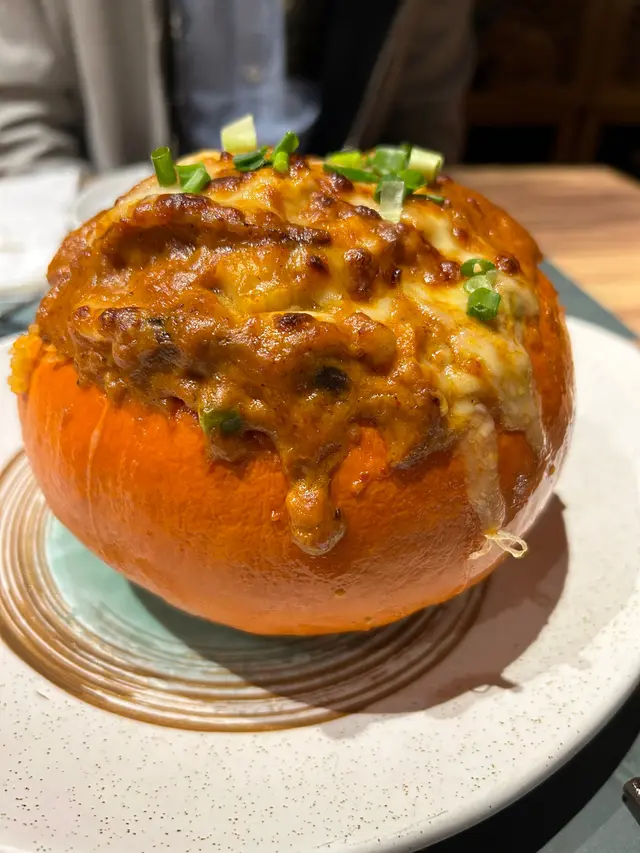 日本南瓜焗海鮮飯