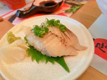 火炙左口魚壽司