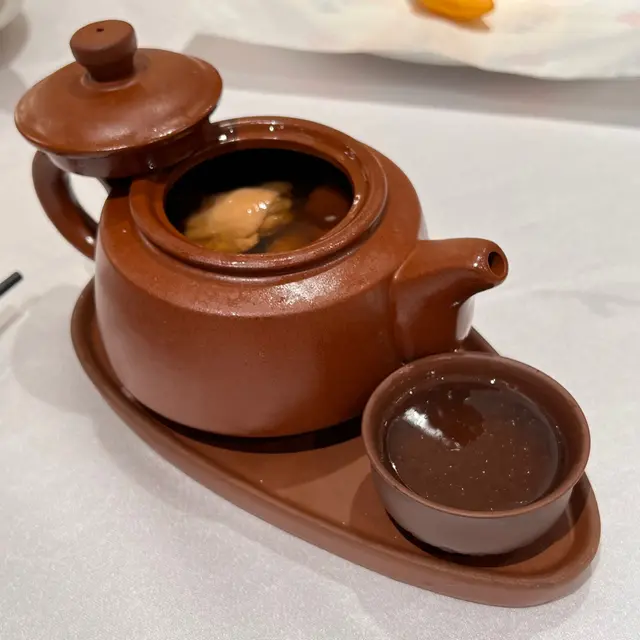 紫砂茶壺燉螺頭湯