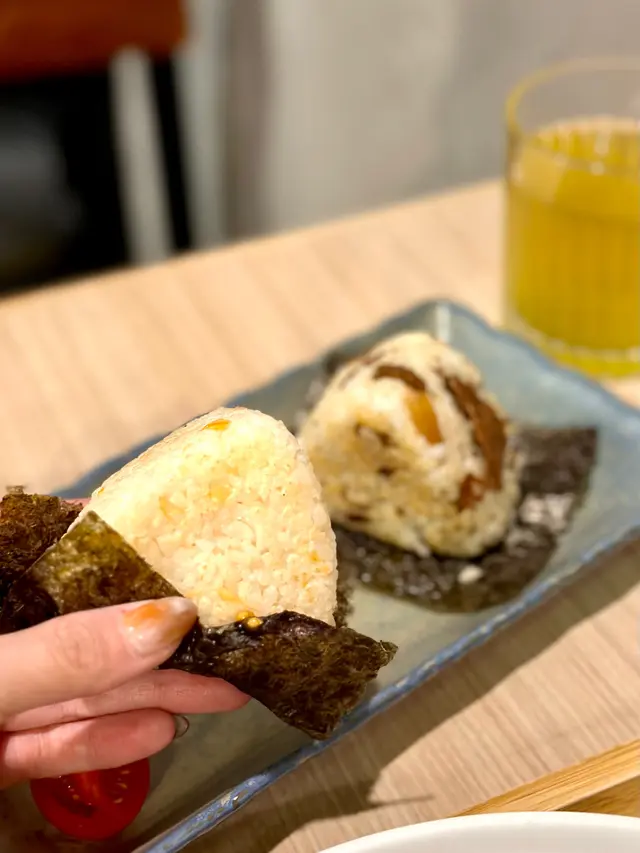 烤飯糰