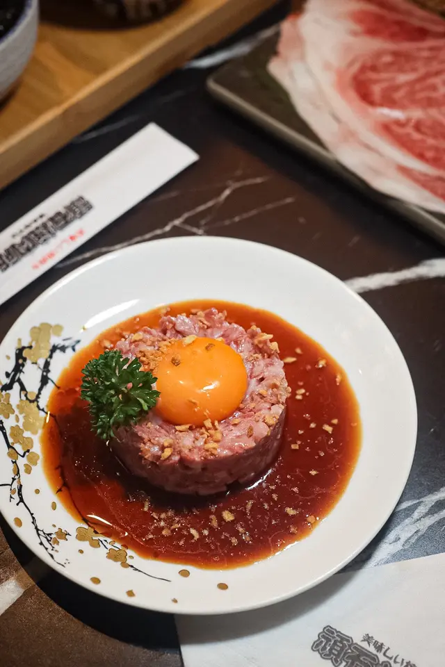 蒜香A4 黑毛和牛他他