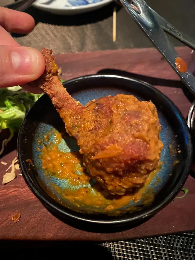 Butter Chicken Lollipop