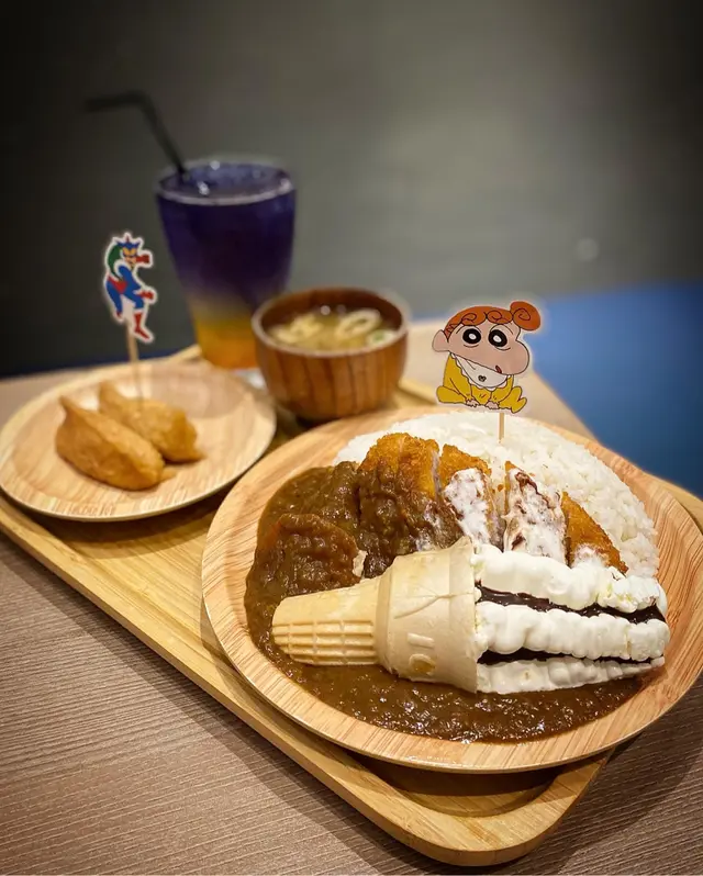 雪糕咖喱吉列豬扒飯🍦🍛