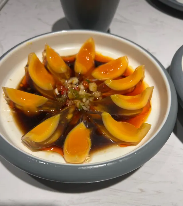椒麻皮蛋