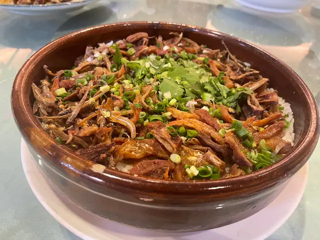 蝦乾魚乾釣片臘腸蒸飯