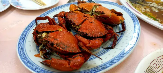 鹽焗奄仔蟹