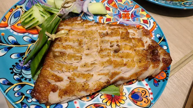 參峇醬燒豬頸肉